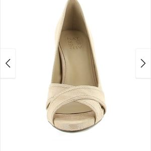 Naturalizer Womens Odetta Padded Insole Open Toe Dress Heels/Size 8